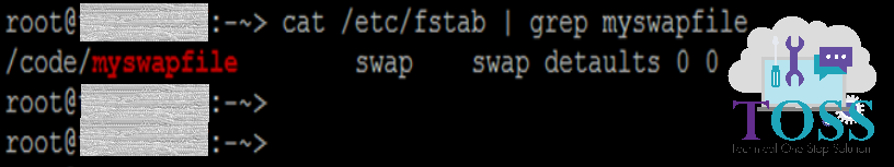 swap cat memory disk release linux