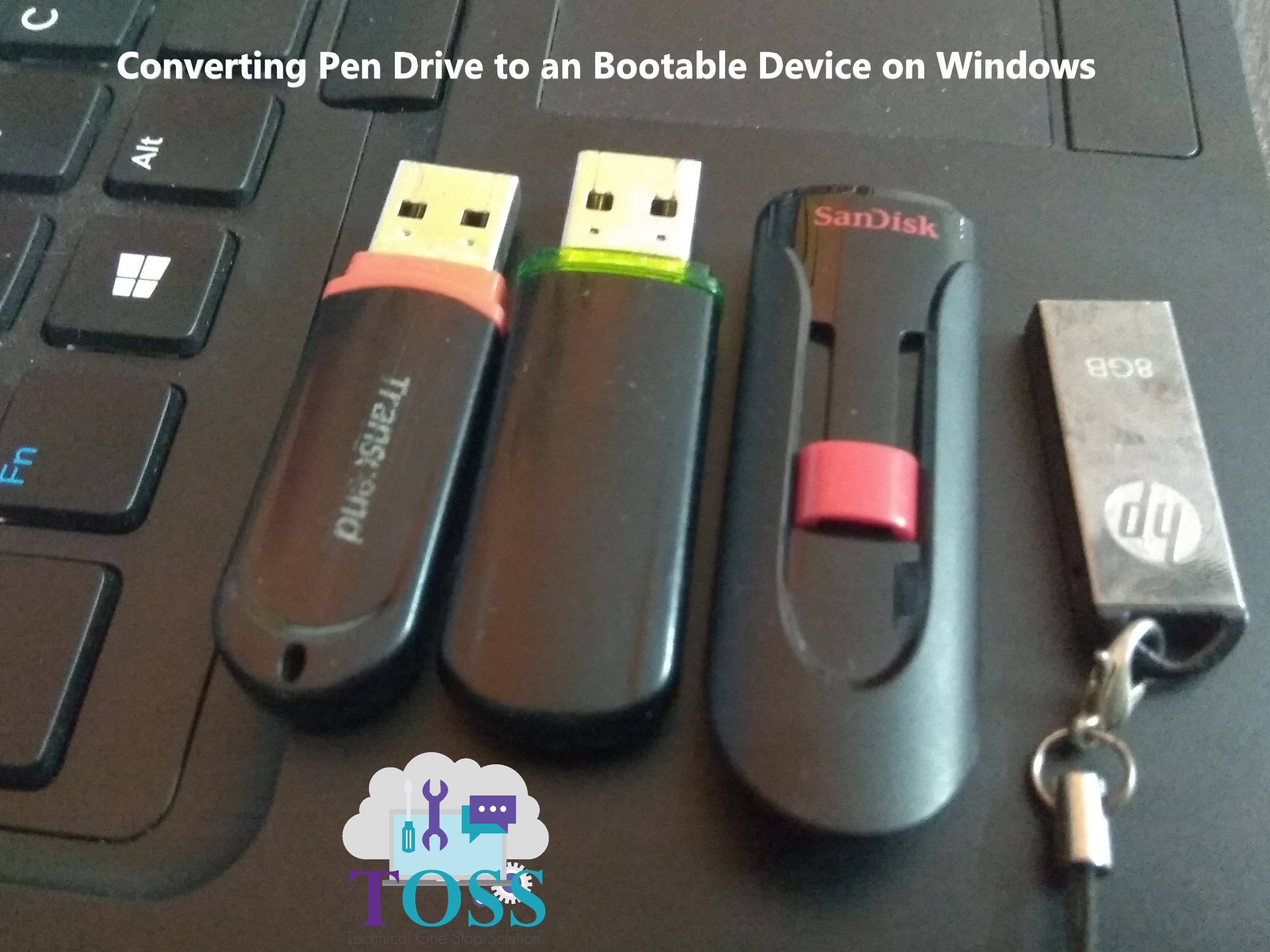 Converting Pen Drive Bootable Device Windows