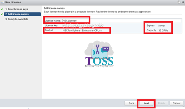nsx license vsphere