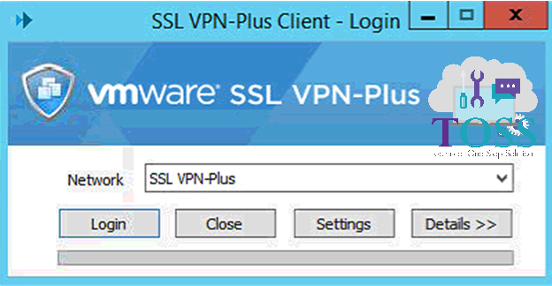 ssl vpn plus client login vmware