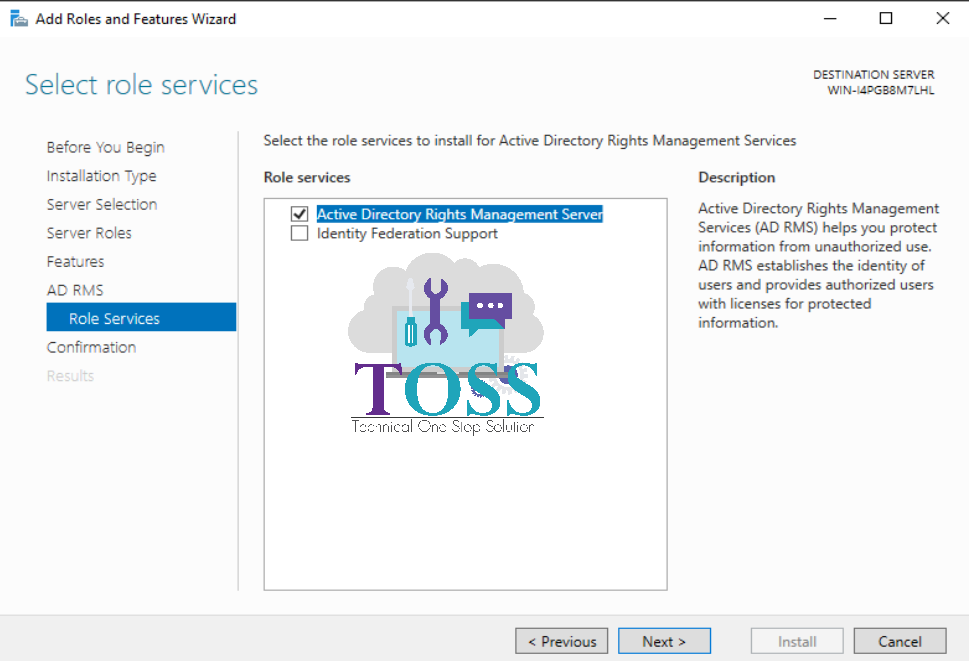 adrms powershell script command