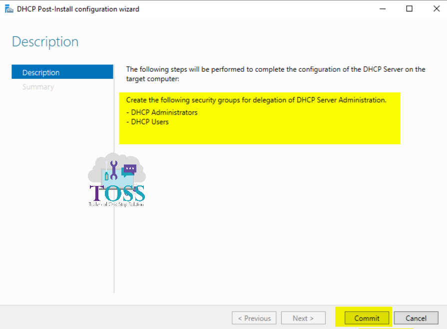 DHCP server instalaltion reboot powershell module installation