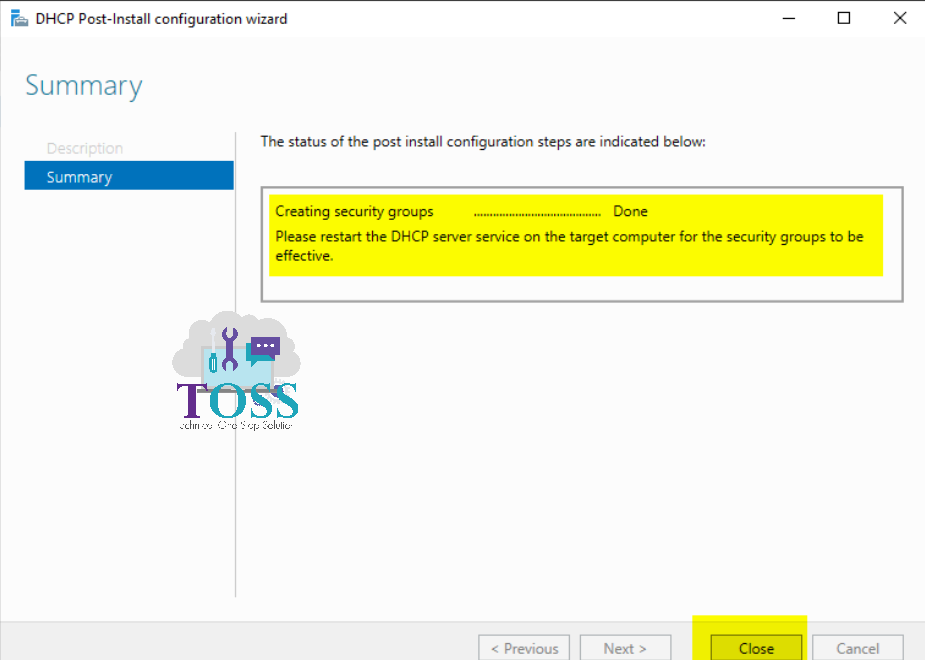 DHCP Server configuration installation powershell module