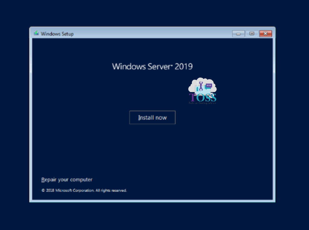 windows server 2019 installation ucs cisco