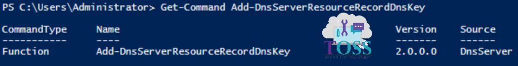 Get-Command Add-DnsServerResourceRecordDnsKey