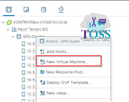 Creating VM